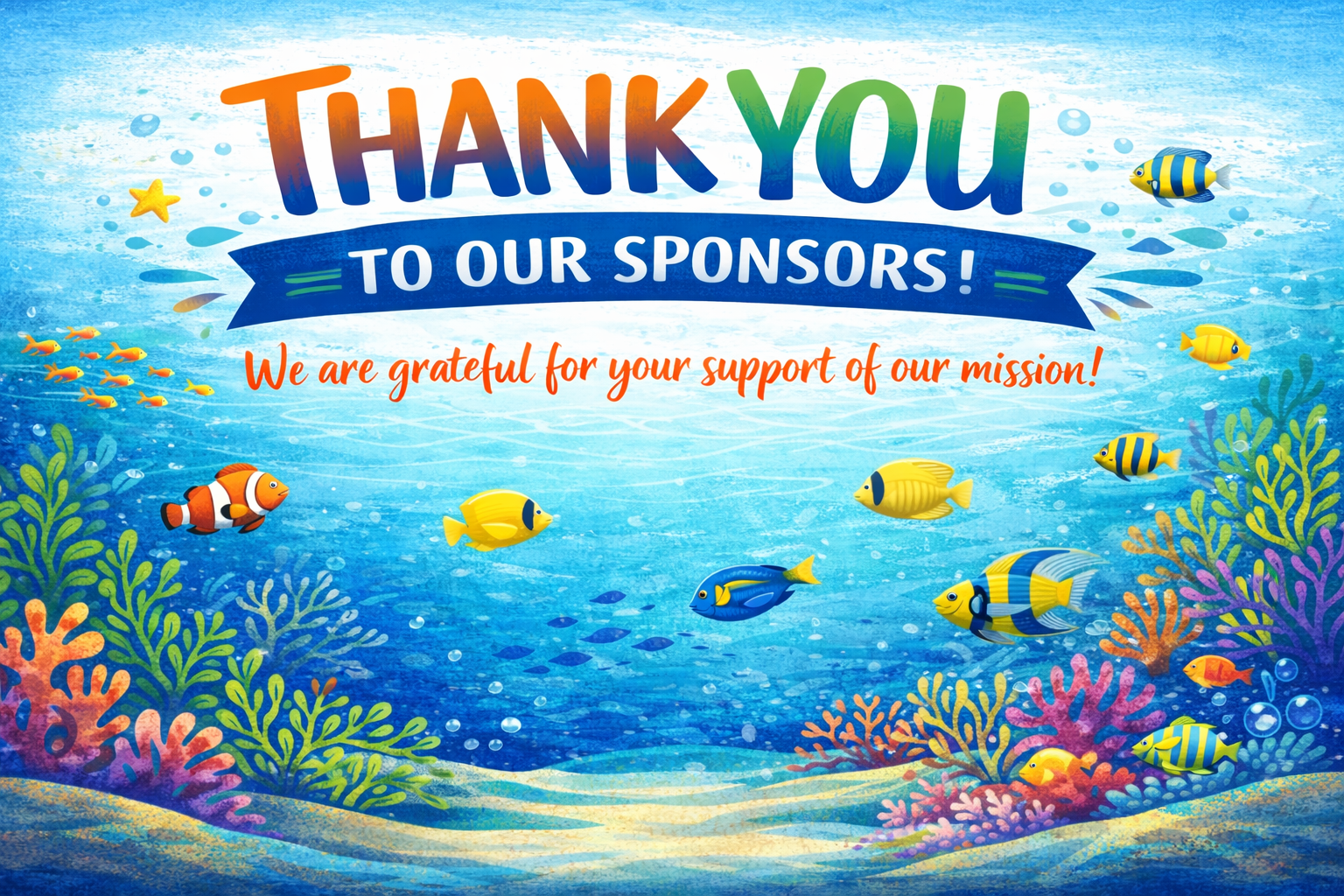 To Our 2025 Sponsors: Thank You!